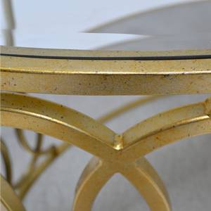 Couchtisch Deroche Metall - Gold