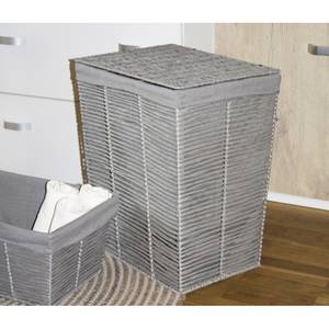 Wäschesammler Viale Papier / Webstoff - Grau