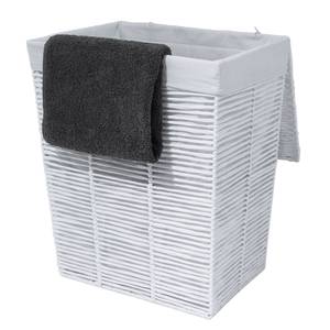 Wäschesammler Viale Papier / Webstoff - Weiß