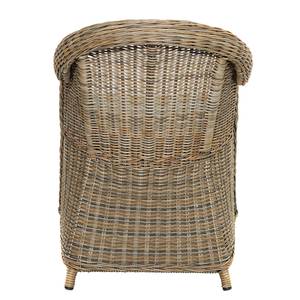 Gartenstuhl Lambrini Polyrattan / Webstoff - Beige