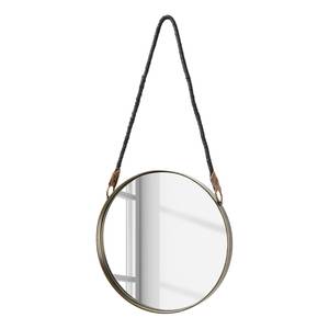Miroir Steft Miroir en verre / Acier - Cuivre - 36 x 8 x 36 cm