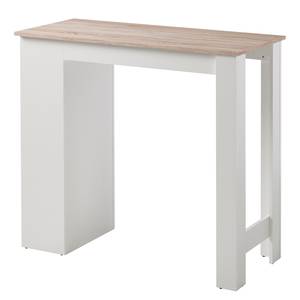 Table haute Aranos Beige / Blanc
