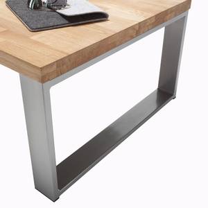 Table basse Purros Chêne massif - Anthracite