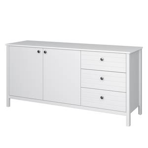 Dressoir New York Wit/zilverkleurig