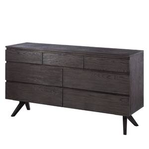 Sideboard Alvesta Eiche massiv -  Eiche Grau