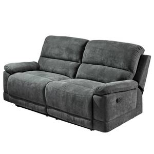 Sofa Leticia (3-Sitzer) Mikrofaser - Grau