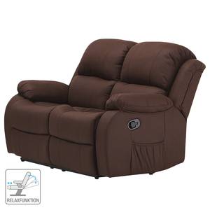 Sofa Ravels (2-Sitzer) Mikrofaser - Braun