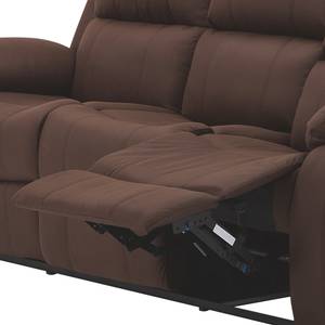 Sofa Ravels (2-Sitzer) Mikrofaser - Braun