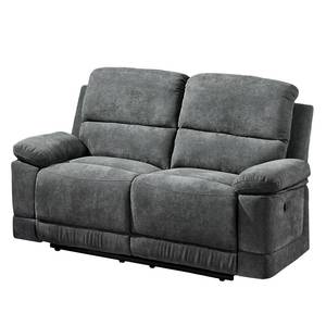 Sofa Leticia (2-Sitzer) Mikrofaser - Grau