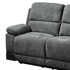 Sofa Leticia (2-Sitzer) Mikrofaser - Grau