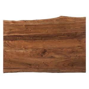 Table basse en bois massif KAPRA Acacia massif - métal - Acacia - Largeur : 120 cm