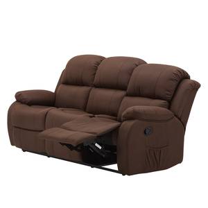 Sofa Ravels (3-Sitzer) Mikrofaser - Braun