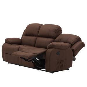 Sofa Ravels (3-Sitzer) Mikrofaser - Braun