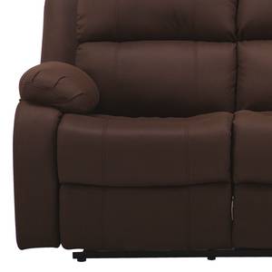 Sofa Ravels (3-Sitzer) Mikrofaser - Braun