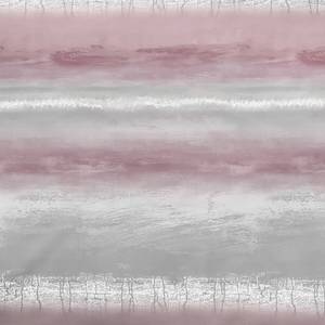 Parure de lit en satin Mako Matteo Coton - Gris platine - 135 x 200 cm + oreiller 80 x 80 cm