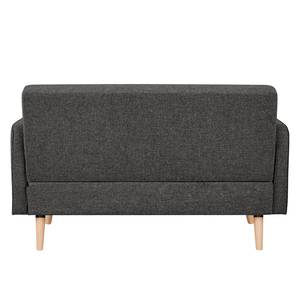 Sofa Daru II (2-Sitzer) Flachgewebe - Dunkelgrau