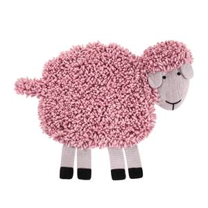 Kindervloerkleed Emma das Schaf Wol - Roze