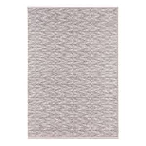 Tapis intérieur / extérieur Caribbean Fibres synthétiques - Crème / Gris - 70 x 140 cm