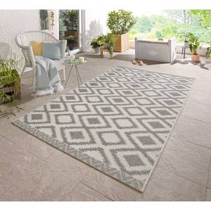 In-/Outdoorteppich Isle Kunstfaser - Creme / Grau - 180 x 280 cm