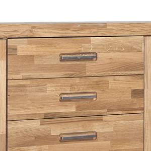 Highboard Majona II Deels massief eikenhout - Wild eikenhout