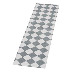 Läufer Amelie Kunstfaser - Grau / Weiß - 50 x 150 cm