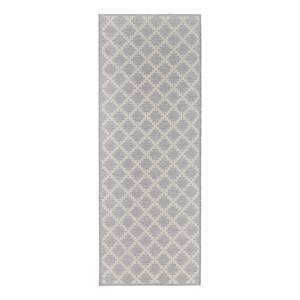 Kurzflorteppich Dawn Polypropylen - Grau / Beige - 76 x 200 cm