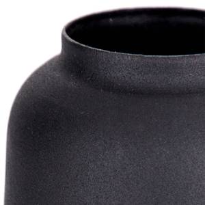 Vases Belaga (lot de 2) Acier - Noir