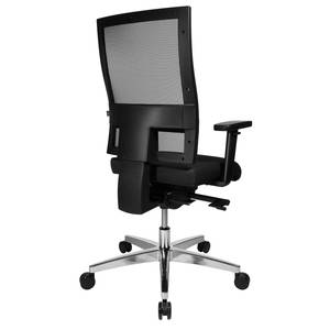 Sedia ufficio girevole Sitness 60 Tessuto / Alluminio - Nero