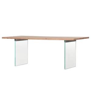 Table Cadiz Acacia massif / Verre