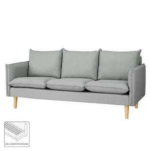 Sofa Bourn (3 places) Tissage à plat - Gris clair