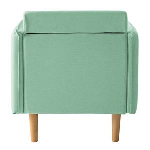 Fauteuil Bourn vlakweefsel - Mintgroen