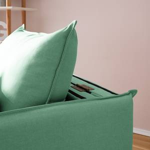 Fauteuil Bourn Tissage à plat - Vert menthe