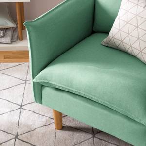 Fauteuil Bourn Tissage à plat - Vert menthe