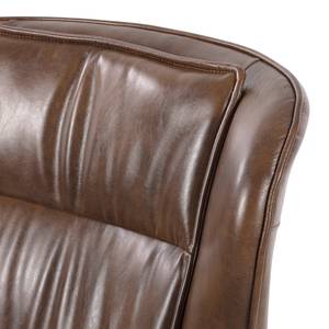 Fauteuil Riversdale Bruin - Kunstleer - 88 x 76 x 103 cm