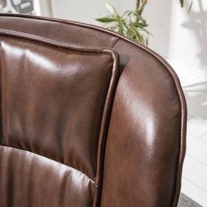 Fauteuil Riversdale Marron - Cuir synthétique - 88 x 76 x 103 cm