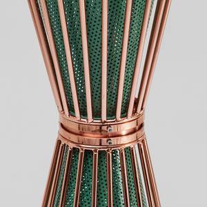 Lampadaire Hourglass Acier - Vert / Cuivre