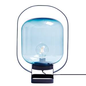 Lampe Jupiter Cristal / Acier - Bleu glacier