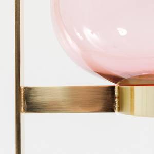 Staande lamp Jupiter Kristalglas/staal - Babyroze