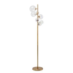 Staande lamp Bello Sette Kristalglas/messing - goudkleurig