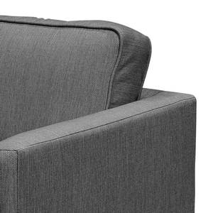 Fauteuil Bella Vista Tissu structuré - Gris