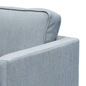 Fauteuil Bella Vista Tissu structuré - Gris pigeon