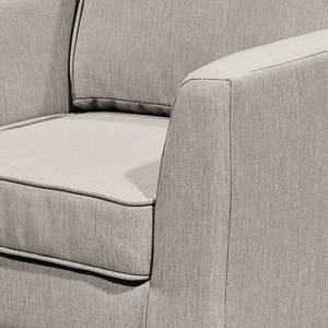 Fauteuil Bella Vista structuurstof - Platinakleurig