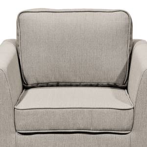 Fauteuil Bella Vista Tissu structuré - Gris platine