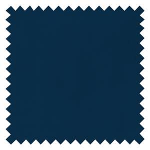 Pouf repose-pieds Vallegrande Velours - Bleu marine