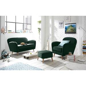 Fauteuil Vallegrande Velours - Vert foncé