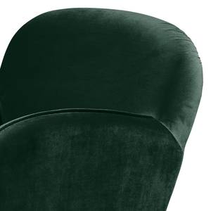 Fauteuil Vallegrande fluweel - Donkergroen