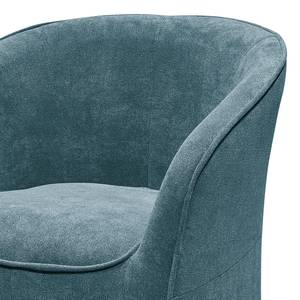 Fauteuil Saipina Tissu - Bleu Gris