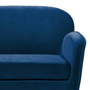 Sofa Vallegrande (2-Sitzer) Samt - Marineblau