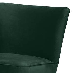 Fauteuil Santa Rita fluweel - Velours Ravi: Antiek groen