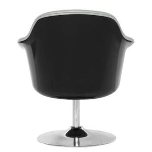 Sessel Calbourne Kunstleder - Grau / Schwarz